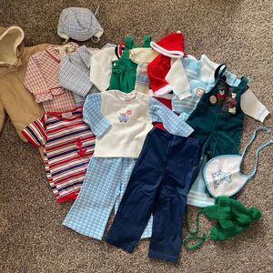 Vintage toddler boy clothing bundle 12 months-3T
